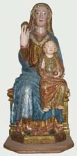 Talla de la Virgen con el Niño