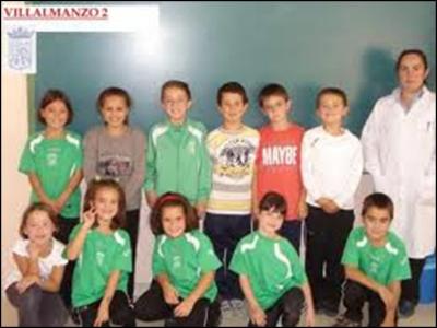 Niños del Colegio de Villalmanzo