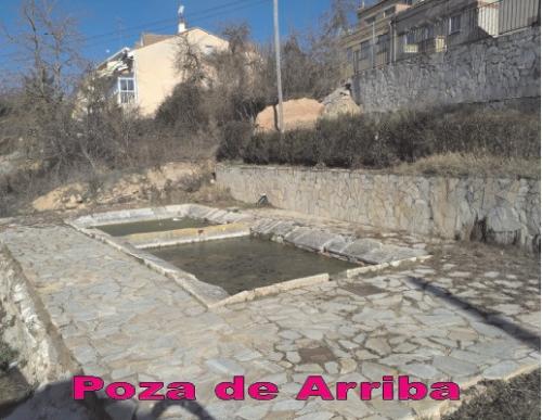 La poza de arriba